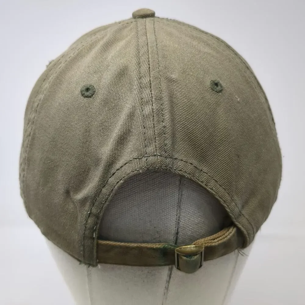 OTTO Baseball Cap Green One Size Coffee Bean Tea Leaf Cotton Slideback Logo hat
